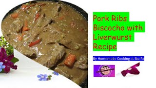 Pork Ribs Biscocho with Liverwurst Recipe [upl. by Ahsieki]