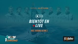 LIVE🔴 Trophée Jules Verne 2024 Live du bord n°4 du 03122024 [upl. by Ahseenyt]