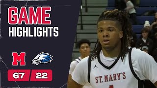 Orchard Lake St Marys Vs Lakeland Boys Basketball Highlights [upl. by Yentirb579]