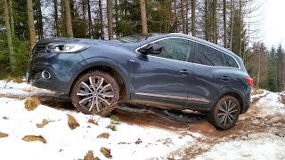 New 2018 Renault Kadjar 16 dCi 4x4  Offroad Driving footage [upl. by Yevreh]