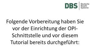 Einrichtung OPI Schnittstelle Ingenico ICT250 und IWL250 WLAN an Kassensysteme [upl. by Hayton]