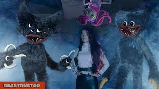 Huggy Wuggy and Killy Willy fight  Beastbuster movie  Poppy PlayTime horror film [upl. by Petey]