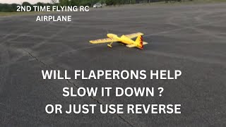 2ND TIME WITH FLAPERONS RC AIRPLANE EDGE 540 TOWER HOBBIES OF COARSE WITH SAFE SELECT [upl. by Genny613]