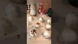 Cake mix white chocolate colorful sprinkles fastrecipe quickrecipe christmas christmassweets [upl. by Ilrak58]