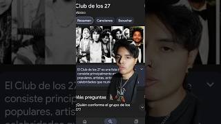 OPINIÓN IMPOPULAR el CLUB de los 27 music [upl. by Aric]