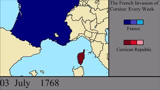 The French Conquest of Corsica Every Week [upl. by Annawt]