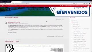 Instructivo para ingresar a la plataforma elearning para alumnos presenciales [upl. by Deaner925]