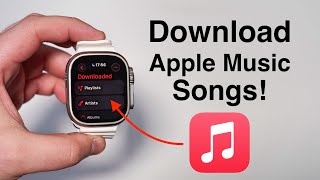 How To Download Apple Music Songs to Apple Watch  LISTEN OFFLINE [upl. by Enilrae780]