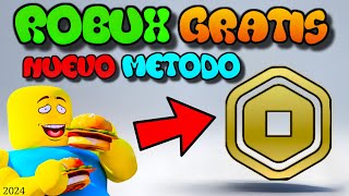 Cómo Conseguir Robux Gratis 🤯 2024 Nueva Alternativa Yaa [upl. by Collyer]