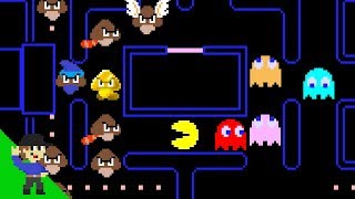 The Goomba Revolution Ep 1  Goombas invade PacMan [upl. by Breena]