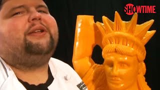 TimeLapse of 1200 lbs of Cheese Carved [upl. by Sephira]