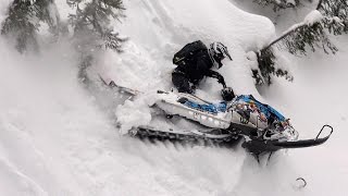 2016 Montana Backcountry Snowmobiling [upl. by Oremar]