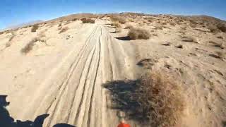 fun in Ocotillo Wells for the 60 year oldbeta dirtbikeOcotillo [upl. by Abbotsun]