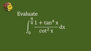 Solving trigonometric integral using algebraic manipulation [upl. by Eiramaliehs]