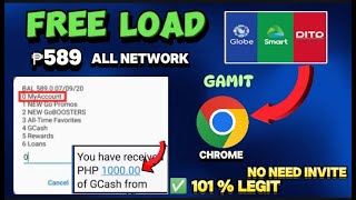 How to get free load  Paano makakuha ng libreng load  Get free load in your sim  Load  Sim load [upl. by Rosemaria]