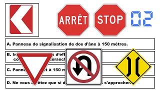 2023 Examen théorique saaq  Test de conduite la signalisation [upl. by Anaugahs430]