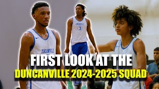 First Look at the 20242025 Duncanville Squad Dville vs Houston Legacy Sports TABC [upl. by Yemiaj610]