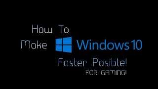 How Make Faster Posible Windows 10 when is Slowly tweak fix configuration slow start [upl. by Nnylacissej]