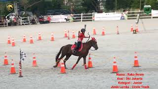 EVENT HBA KEJURNAS PORDASI TAHUN 2023 KATEGORI CIRCLE TRACK JUNIOR PULOMAS EQUINARA 16 PROVINSI [upl. by Soilissav207]