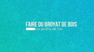 Le BRF ou Broyat de bois [upl. by Eicak474]