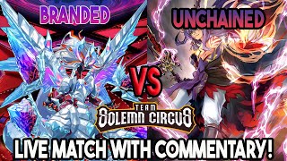 Branded Despia Vs Unchained  YuGiOh Locals Feature Match  Live Duel [upl. by Harbard]