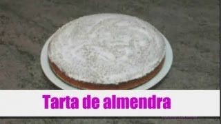 Tarta de Santiago o almendras recetas de cocina con Mila [upl. by Anair]