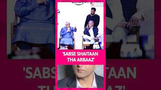 Arbaaz Was A Regular Seducer Says Javed Akhtar  bollywood shorts [upl. by Hartzel]