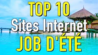 10 SITES INTERNET À CONNAÎTRE ABSOLUMENT POUR TROUVER UN JOB D’ÉTÉ RAPIDEMENT [upl. by Kirtap]