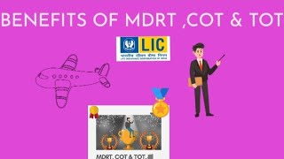 Benefits of MDRTCOTTOT  LIC  please watch  subscribe [upl. by Hodgkinson]