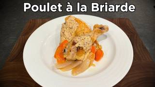 Simple French Chicken 🇫🇷 Poulet à la Briarde [upl. by Keven648]