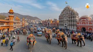 Jaipur India🇮🇳 The Most Colorful City in India You Must Visit 4K HDR [upl. by Ecitsuj]