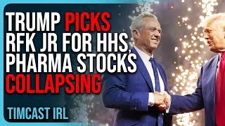 Trump Picks RFK Jr For HHS Pharma Stocks COLLAPSING After Announcement [upl. by Weinert784]