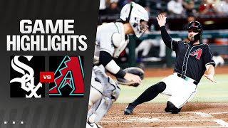 White Sox vs Dbacks Game Highlights 61424  MLB Highlights [upl. by Arhaz]