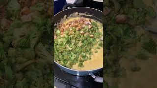 Cooking wit A  broccoli and rice casserole pt2 biga foodie food cooking easyrecipe [upl. by Nelli653]