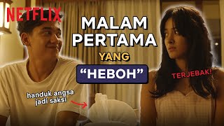 BUSET Emang Iya Malam Pertama Ayudia amp Ditto Seheboh ini  TemanTapiMenikah2  Clip [upl. by Yeleak]