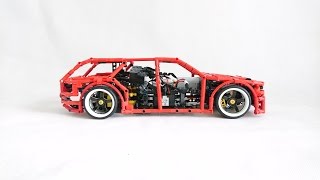 Lego Technic 4x4 Drift Wagon [upl. by Aba]