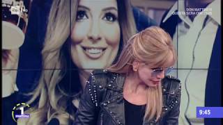 Milly Carlucci la morte in diretta di Bibi Ballandi e il ricordo commosso [upl. by Nimrac543]