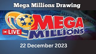 Mega Millions drawing results live Friday 22 December 2023  mega millions drawing live today [upl. by Pirbhai929]