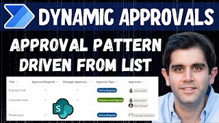 Dynamic Approvals in Power Automate  SharePoint List based Approval Tutorial [upl. by Onaicnop690]