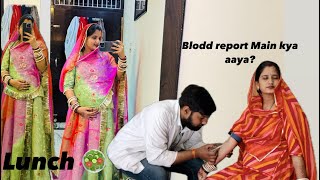 Blood report main ye kya aa gya  Hum Gye Lunch pe ​⁠nikitashekhawat126 [upl. by Eserrehs]