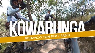 Kowabunga  MTB en El Bosque De La Primavera con Fer y Santi [upl. by Nanyk]