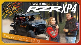 Le RZR XP 4 un quatre place parfait pour les randonnées en famille [upl. by Parrott]