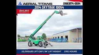 2014 SKYTRAK 10054 SN2081 FOR SALE skytrak telehandler [upl. by Willms]