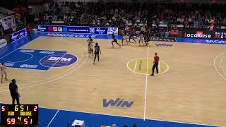 USO MONDEVILLE BASKE vs TOULOUSE METROPOLE B Womens Basketball PART 1 [upl. by Miahc]