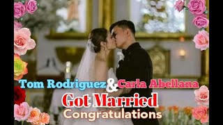 Tom Rodriguez and Carla Abellana Wedding 🥰 full video tomcar [upl. by Fabiolas]