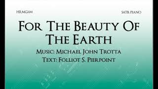 For the Beauty of the Earth  Michael John Trotta [upl. by Peri]