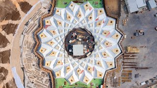 Shrine of ‘Abdu’lBahá Construction nears major milestone [upl. by Gustafson]