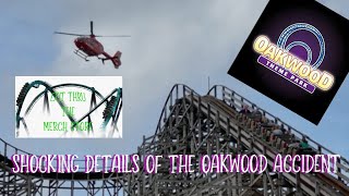 The SHOCKING story of the accident  incident at Oakwood Theme Park Treetops Coaster 2022 [upl. by Meekahs]