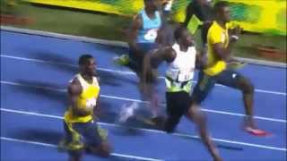 Usain Bolt 9quot94 Jamaica National Trials 2013 [upl. by Bigner]