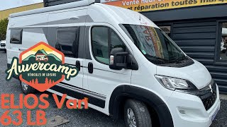 VENDU Occasion fourgon aménagé Elios Van 63 LB  2019 18300km 2l 165cv [upl. by Lauretta]